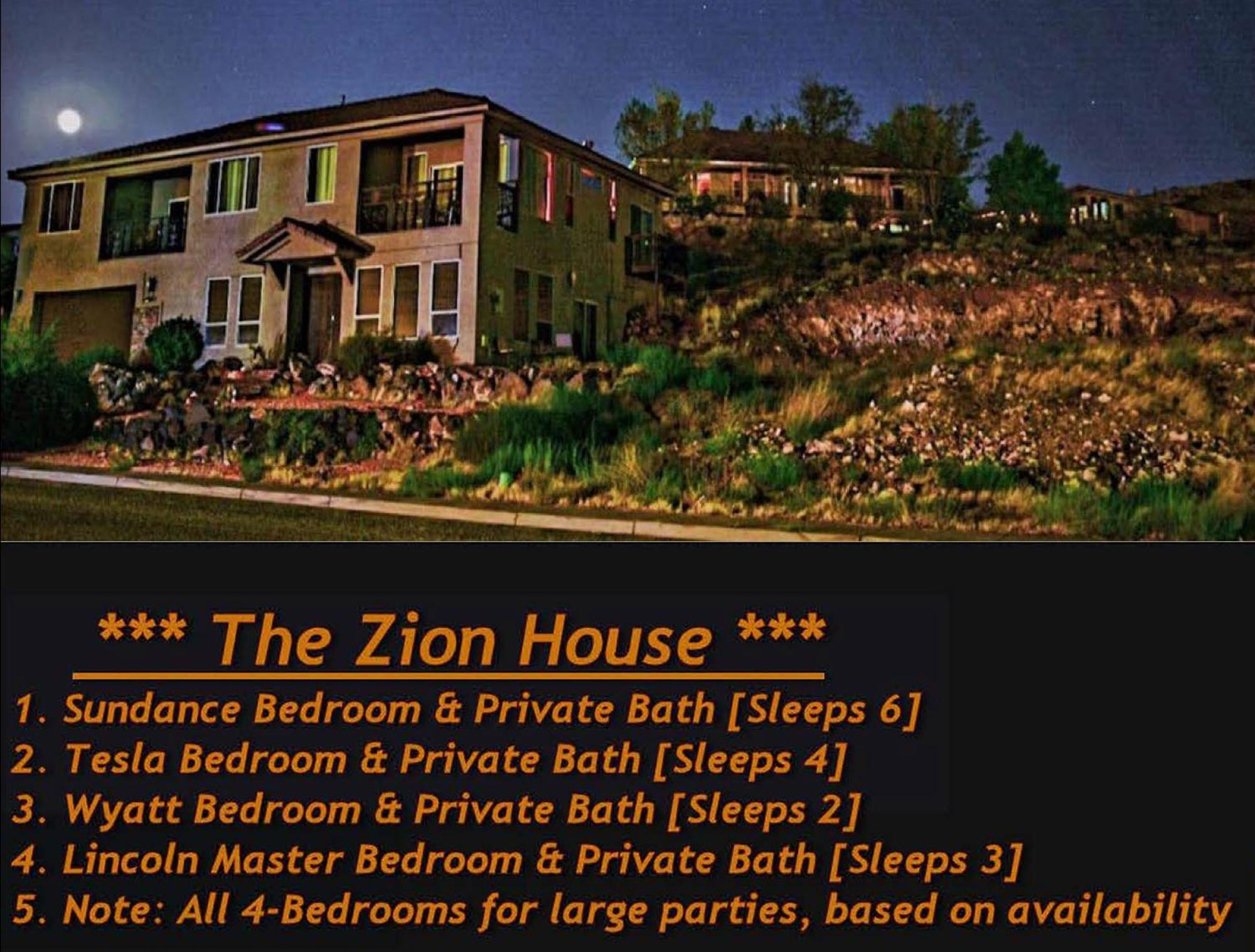 The Zion House - Affordable Bedrooms Hurricane Ngoại thất bức ảnh